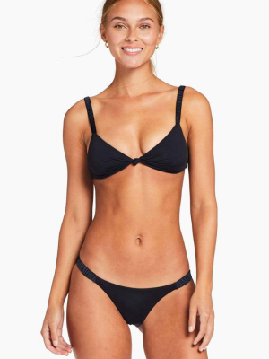 Vitamin A Black Ecolux Zuri Bralette