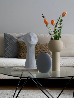 Pastille Vase Grey 20cm