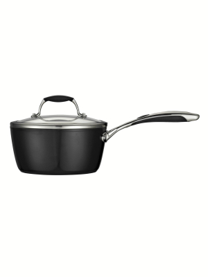 Tramontina Gourmet Ceramica_01 Deluxe 3qt Sauce Pan With Lid Metallic Black