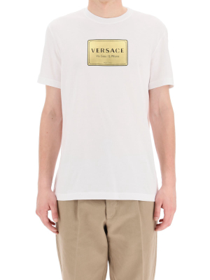 Versace Logo Print T-shirt