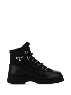 Prada Brixxen Shearling Boots