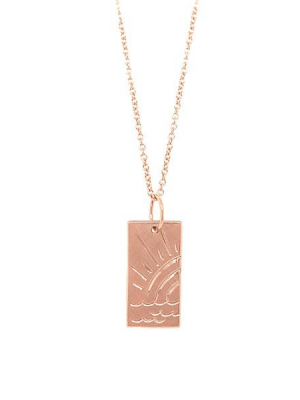 Julez Bryant 14k Gold Cocu Bar Charm