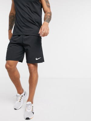 Nike Training Flex 3.0 Woven Shorts In Black