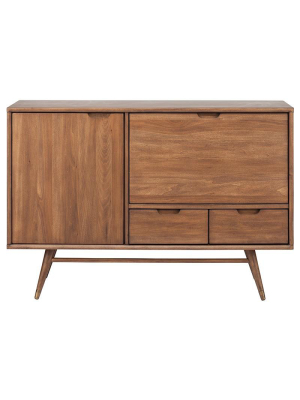 Nuevo Janek Media Unit Cabinet - Walnut