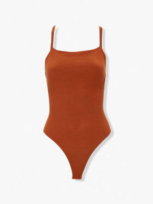 Strappy Ribbed Bodysuit