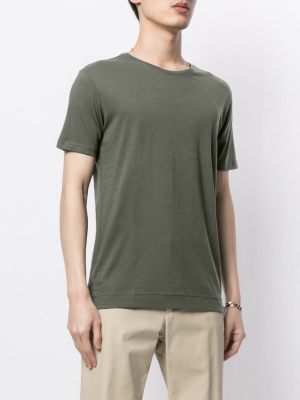 Short Sleeve Crewneck T-shirt In Pima Cotton