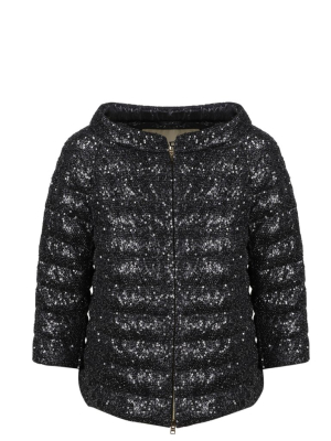 Herno Sequined Padded Jacket