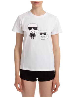 Karl Lagerfeld Graphic Printed T-shirt