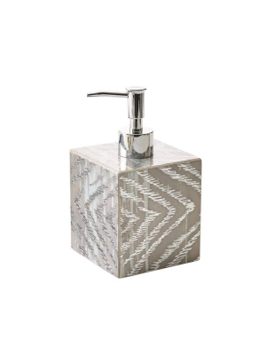 Kim Seybert Zebra Soap Dispenser