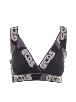 Gcds Logo Tape Sports Bra