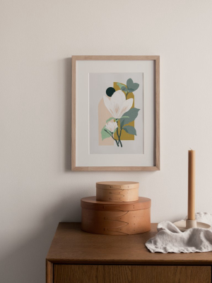 Arcade (magnolia) Art Print