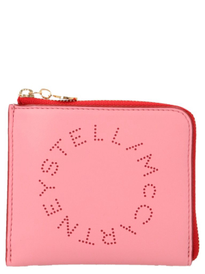 Stella Mccartney Logo Perforated Card Holder