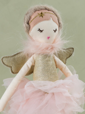 Adele Pink Angel Ballerina Doll