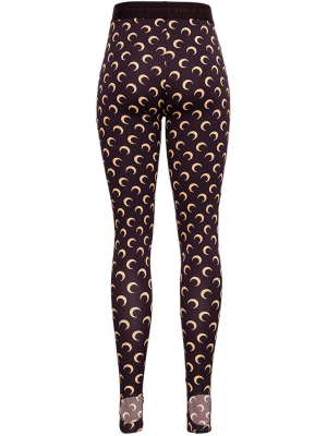 Marine Serre Crescent Moon Motif Leggings