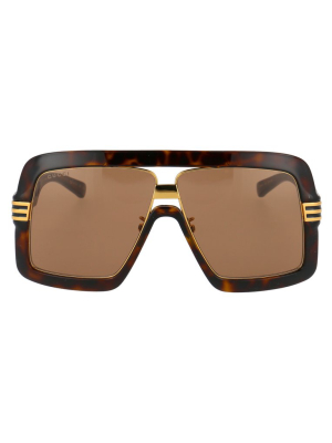 Gucci Eyewear Square Frame Sunglasses