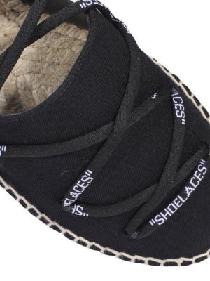 Off-white Arrows Lace-up Espadrilles