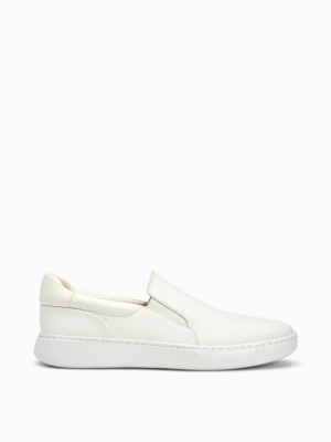 Fortun Tumbled Leather Slip-on Sneaker