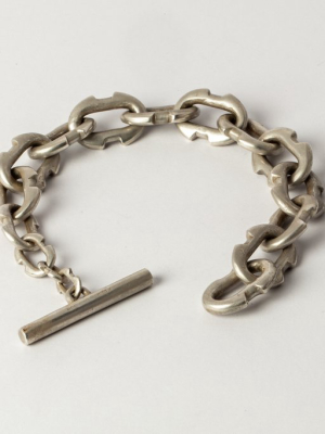 Deco Link Toggle Chain Bracelet (xs Links, As)