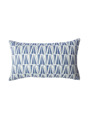 Leah Singh Indigo Pillow - Deep