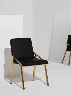 Nuevo Nika Dining Chair - Black