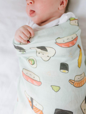 Luxe Muslin Swaddle - Sushi