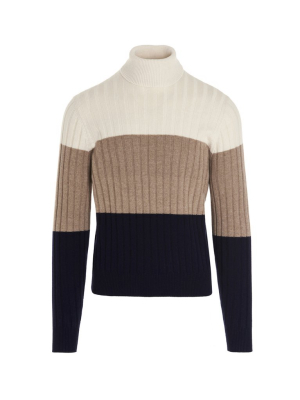 Brunello Cucinelli Ribbed High-neck Sweater