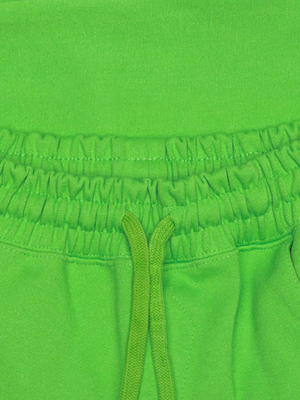 Ader Error Embroidery Patch Detail Sweats - Neon Green