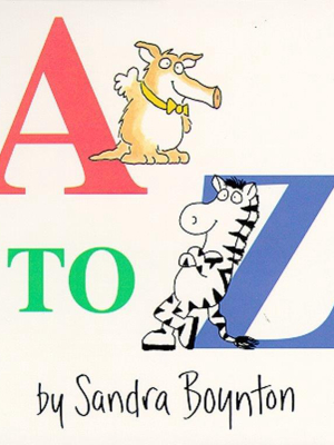 A To Z - Board Book By Sandra Boynton