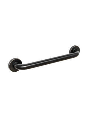 16" Concealed Flange Ada Compliant Grab Bar Oil Rubbed Bronze - Evekare