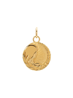 Baby Zodiac Medallion - Virgo