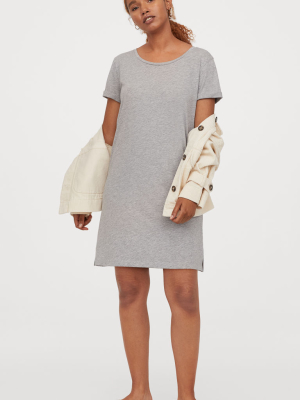 Jersey T-shirt Dress