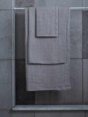 Air Waffle Grey Towels