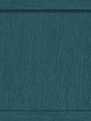 Squared Away Peel-and-stick Wallpaper In Teal By Stacy Garcia For Nextwall