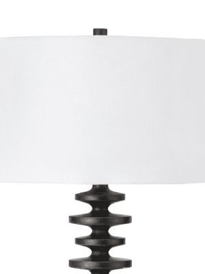 Fishbone Buffet Table Lamp