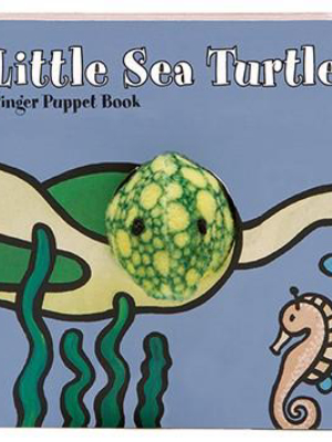 Little Sea Turtle: Finger Puppet Book By Chronicle Books