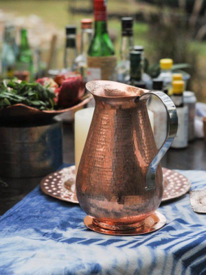 Bisotun Recycled Copper Water Pitcher