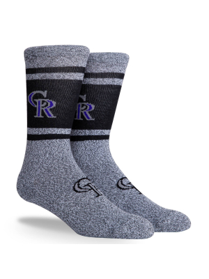 Mlb Colorado Rockies Varsity Crew Socks