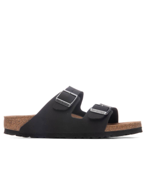 Birkenstock Narrow Arizona Vegan Birkibuc - Black