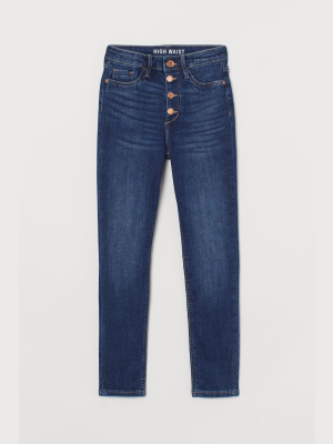 Skinny Fit High Jeans