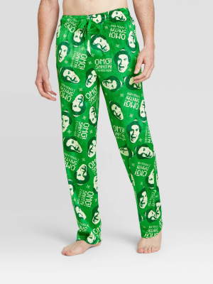 Men's Elf Pajama Pants - Green