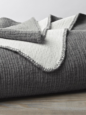 Cozy Cotton Blanket - Charcoal