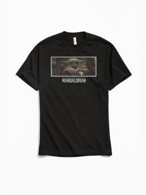 Star Wars The Mandalorian Baby Yoda Photo Tee