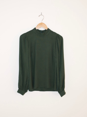 Eve Blouse | Dark Green