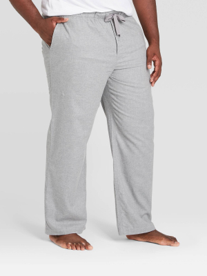 Men's Big & Tall Flannel Pajama Pants - Goodfellow & Co™ Heather Gray