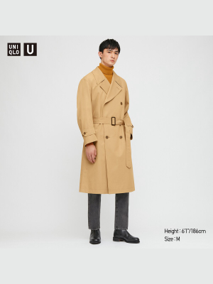 Men U Trench Coat