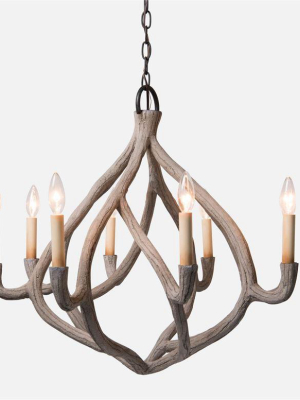 Ulla Chandelier Gray Concrete