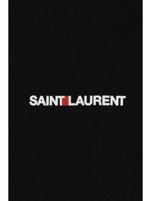 Saint Laurent Logo Print T-shirt