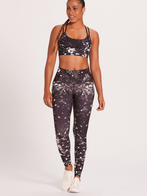 Tie Dye Barefoot Legging - Moon Dust