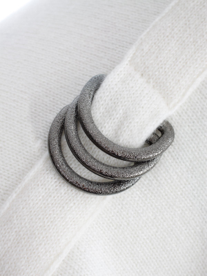 Brunello Cucinelli D Ring Detail High Neck Jumper