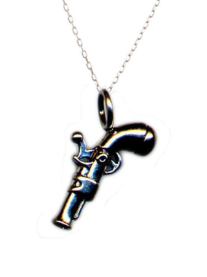 Tiny Musket Necklace